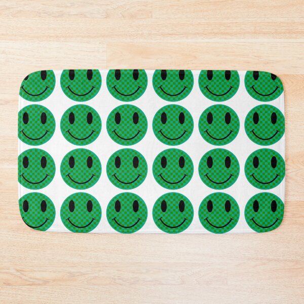 Item preview, Green and Teal Smiley designed and sold by Medusa's Revenge Art.