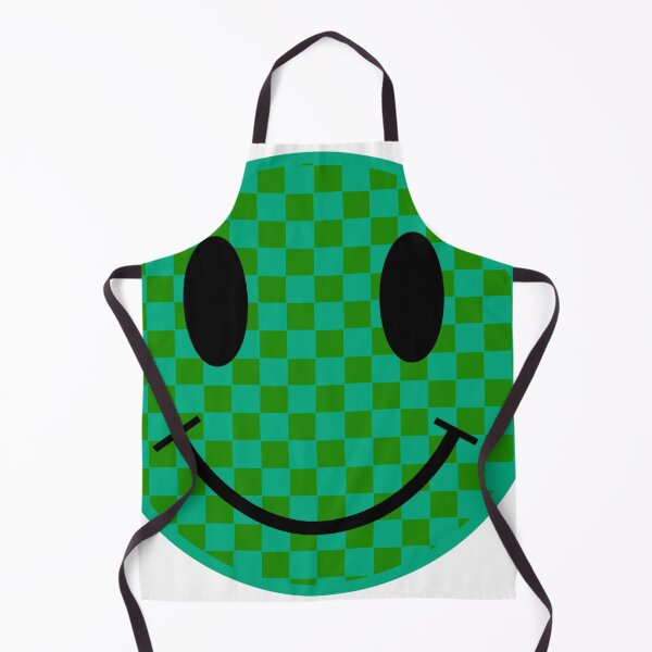 Item preview, Green and Teal Smiley designed and sold by Medusa's Revenge Art.