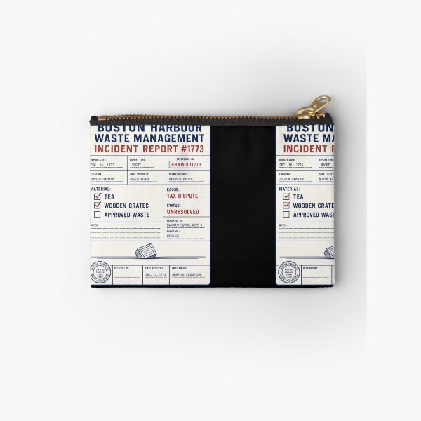Item preview, Boston Harbour Waste Management Incident Report #1773 – Tea Party Funny History designed and sold by HROC.