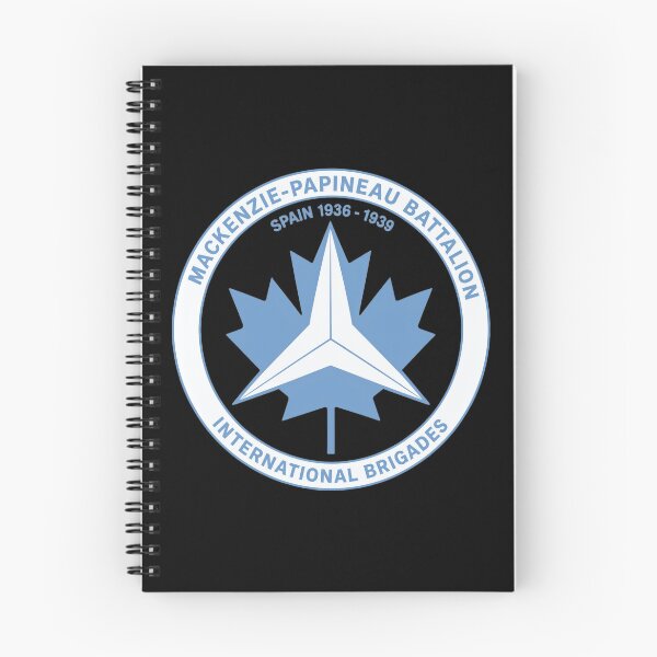 Item preview, Mackenzie Papineau Battalion International Brigades Antifascist Emblem Print designed and sold by PinUpPizzazz.