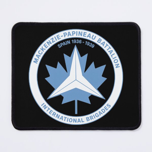 Item preview, Mackenzie Papineau Battalion International Brigades Antifascist Emblem Print designed and sold by PinUpPizzazz.