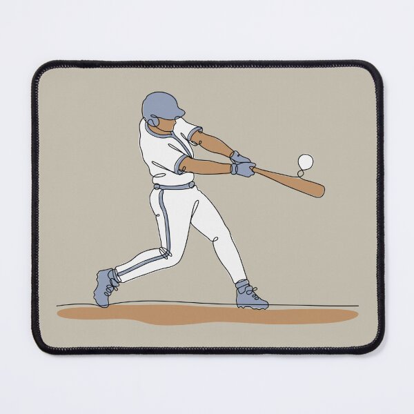 Item preview, Baseball One Line Drawing designed and sold by MaddiLoppnow.