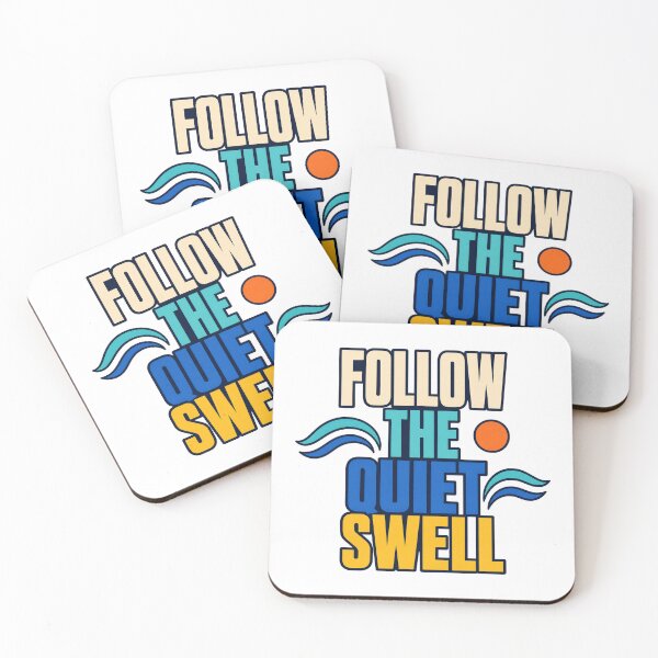 Item preview, Follow The Quiet Swell designed and sold by aihrgdesign.