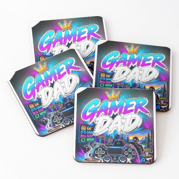 Item preview, Gamer Dad Leveling Up Family Life designed and sold by JANAWIYSTUDIO.