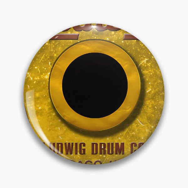 Item preview, Ludwig Drum Badge designed and sold by EldritchArty.