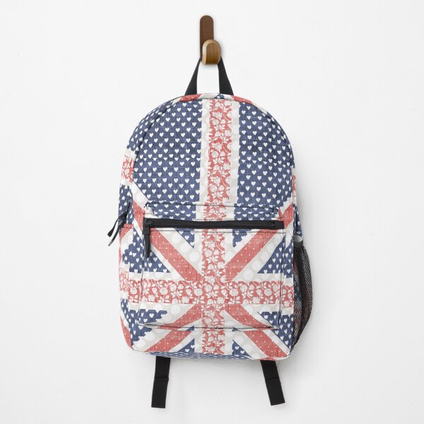 Item preview, Pink Union Jack Patchwork Girly British Flag  designed and sold by TackyTime.