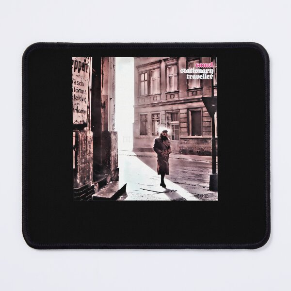 Item preview, Person In Trench Coat Walking Down Old City Street designed and sold by masphie.