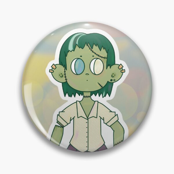 Item preview, Cute Frankenstein Inspired Girl designed and sold by Jessiemakescoolthings.