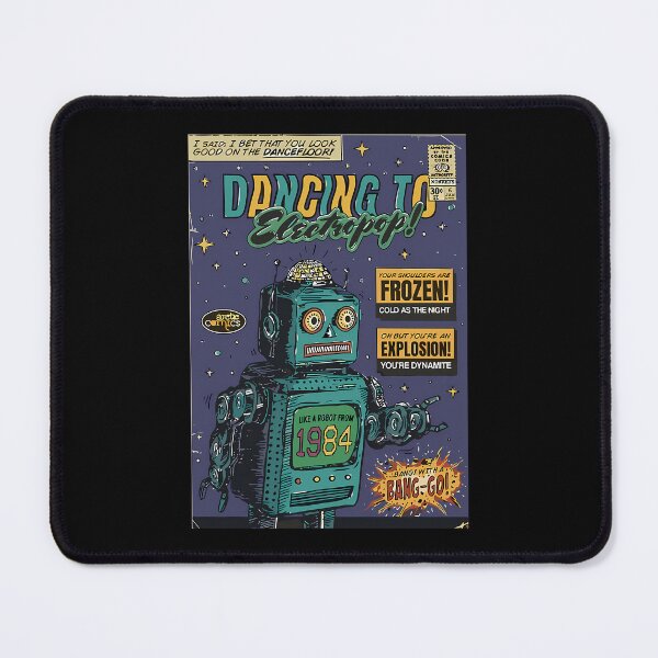 Item preview, Dancing to Electropop Robot Comic designed and sold by JuniorFranecki.