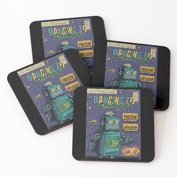 Item preview, Dancing to Electropop Robot Comic designed and sold by JuniorFranecki.