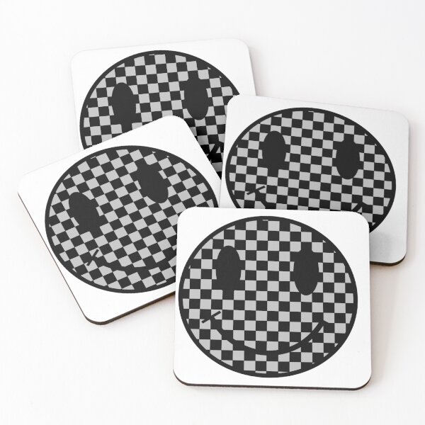 Item preview, Black and Grey Smiley designed and sold by Medusa's Revenge Art.