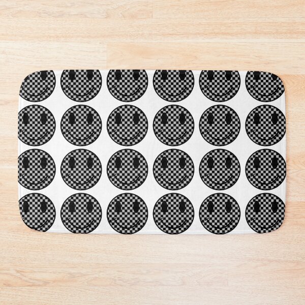 Item preview, Black and Grey Smiley designed and sold by Medusa's Revenge Art.