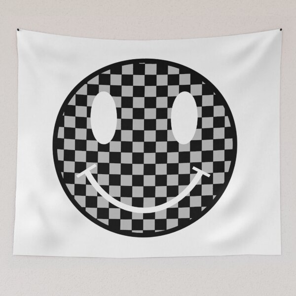 Item preview, Black and White Smiley designed and sold by Medusa's Revenge Art.