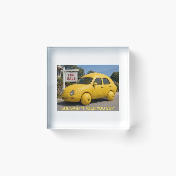 Item preview, Don't Buy A Lemon! designed and sold by me-me-me74.