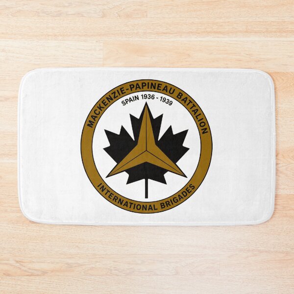 Item preview, Mackenzie Papineau Battalion International Brigades Antifascist Emblem Print designed and sold by PinUpPizzazz.