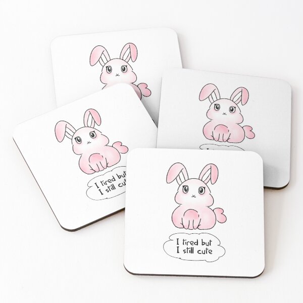 Item preview, Cute but tired bunny designed and sold by xiaotingfae.