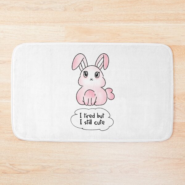 Item preview, Cute but tired bunny designed and sold by xiaotingfae.
