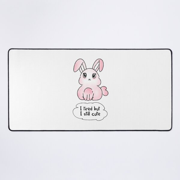 Item preview, Cute but tired bunny designed and sold by xiaotingfae.