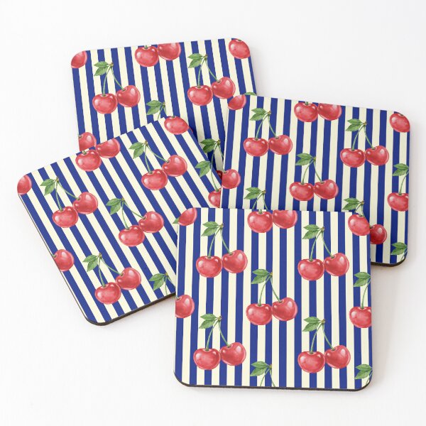 Item preview, Sweet summer with cherries ripe designed and sold by WinkyDingo.