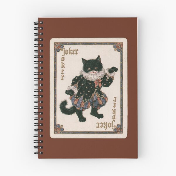 Item preview, Joker Cat – Vintage Playing Card designed and sold by AL Gothic Whimsy.