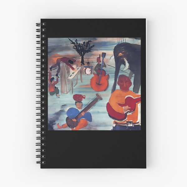 Item preview, Surreal Expressionist Painting Of Musicians And Elephant designed and sold by Pearto.