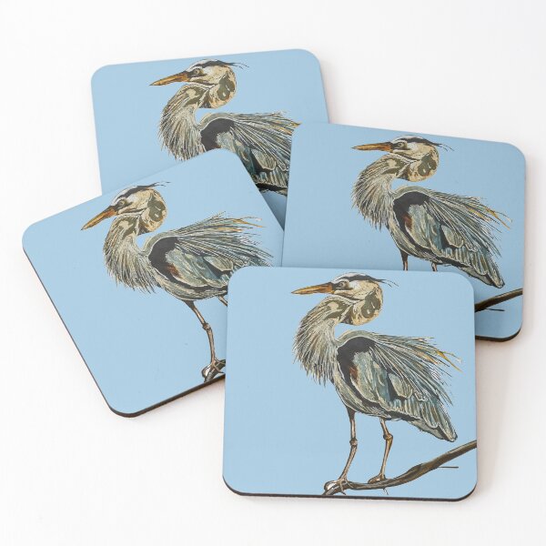 Item preview, Great Blue Heron designed and sold by BraveSpiritArts.