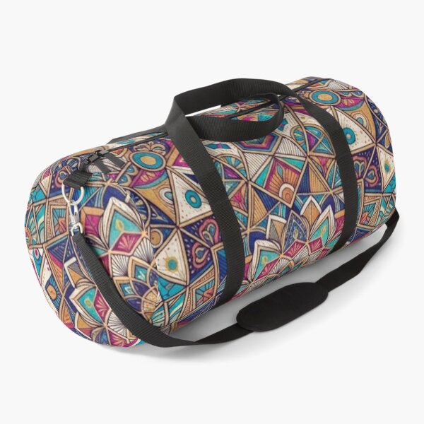 Item preview, Colorful Intricate Geometric Mandala Pattern Art designed and sold by ArtivoNest.