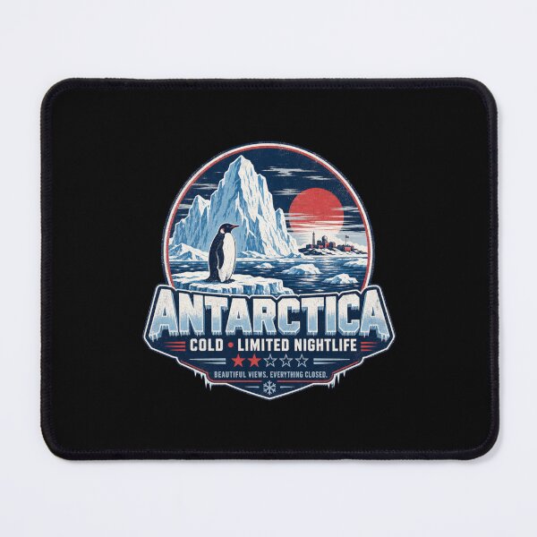 Item preview, Antarctica Cold Limited Nightlife Funny Travel Design – Beautiful Views Everything Closed designed and sold by HROC.