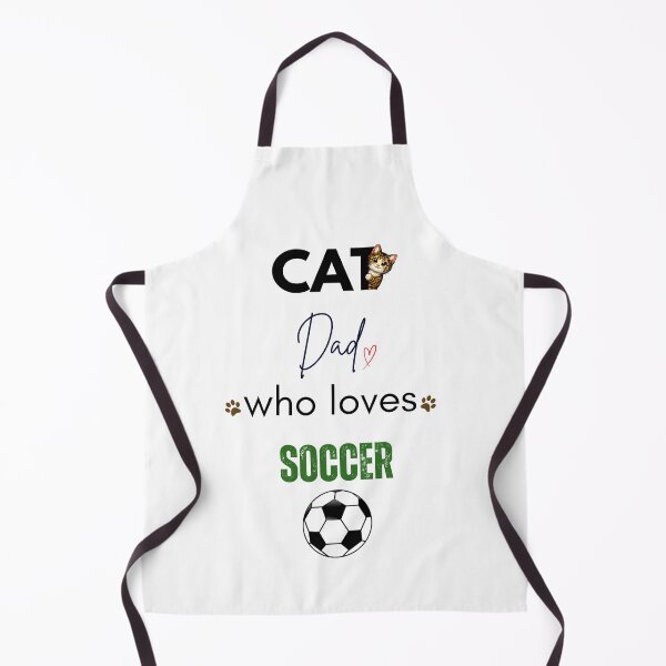 Item preview, Cat Dad Who Loves Soccer designed and sold by PawFitt.
