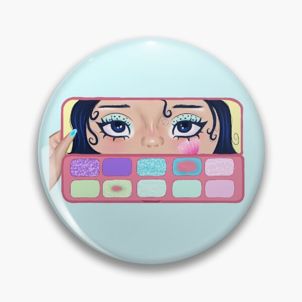 Item preview, a girl doing her makeup looking in the mirror designed and sold by SunnyLandd.