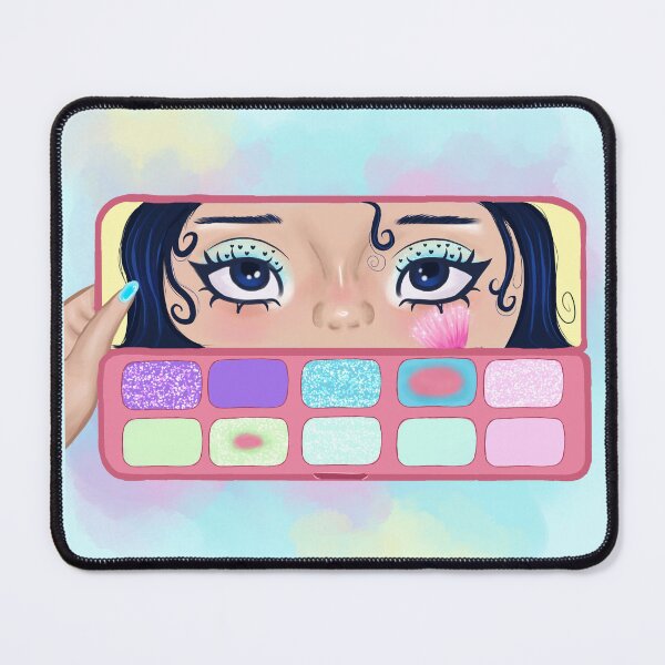 Item preview, a girl doing her makeup looking in the mirror designed and sold by SunnyLandd.