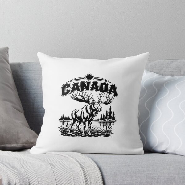 Item preview, Canada Moose Wildlife Vector Logo designed and sold by S Collection.