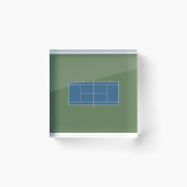 Item preview, New York Tennis Court Blue Hard Court Art designed and sold by plentifly.