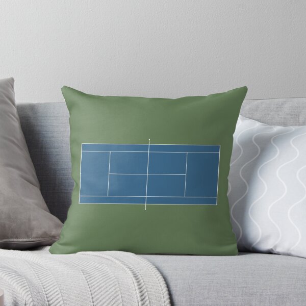 Item preview, New York Tennis Court Blue Hard Court Art designed and sold by plentifly.