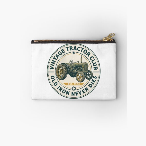 Item preview, Old Tractor Club Vintage Antique Farm Machinery Retro Design designed and sold by Mahilis.
