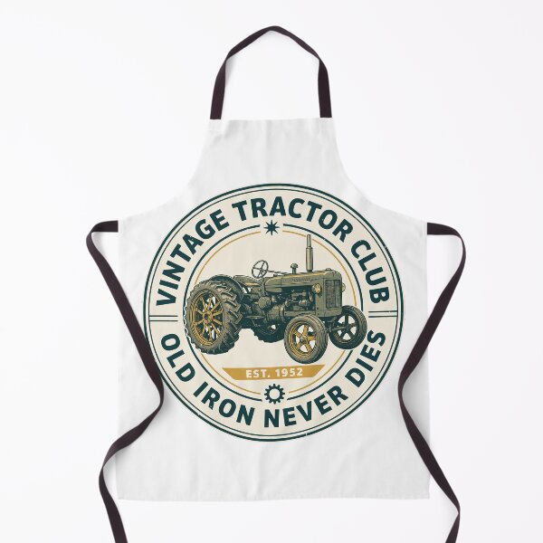 Item preview, Old Tractor Club Vintage Antique Farm Machinery Retro Design designed and sold by Mahilis.