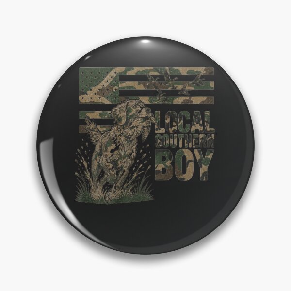 Item preview, (On Back) Funny Boy Local Camo Duck Hunting Camouflage USA Flag designed and sold by kotastiart.