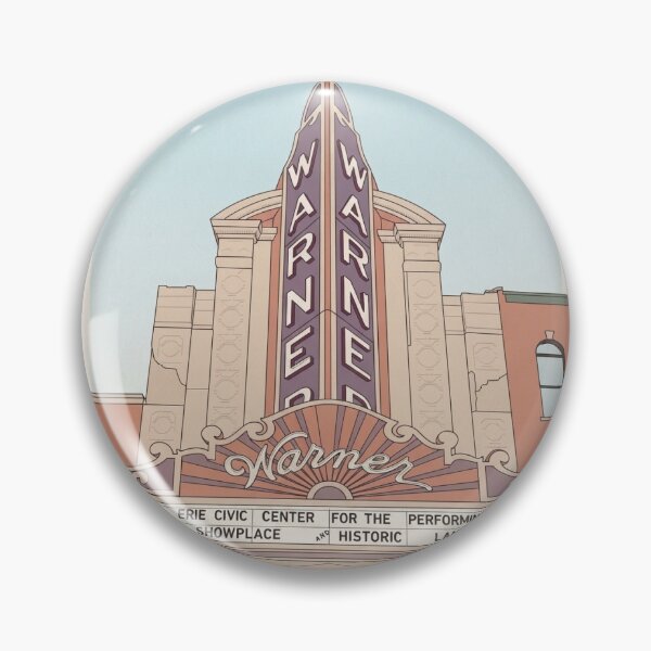 Item preview, Warner Theater Drawing designed and sold by RetroDesigns84.