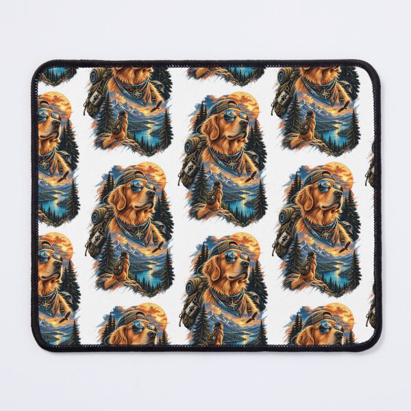 Item preview, Golden Retriever Mountain Adventure designed and sold by youssef21.