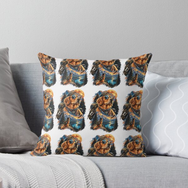 Item preview, Golden Retriever Mountain Adventure designed and sold by youssef21.