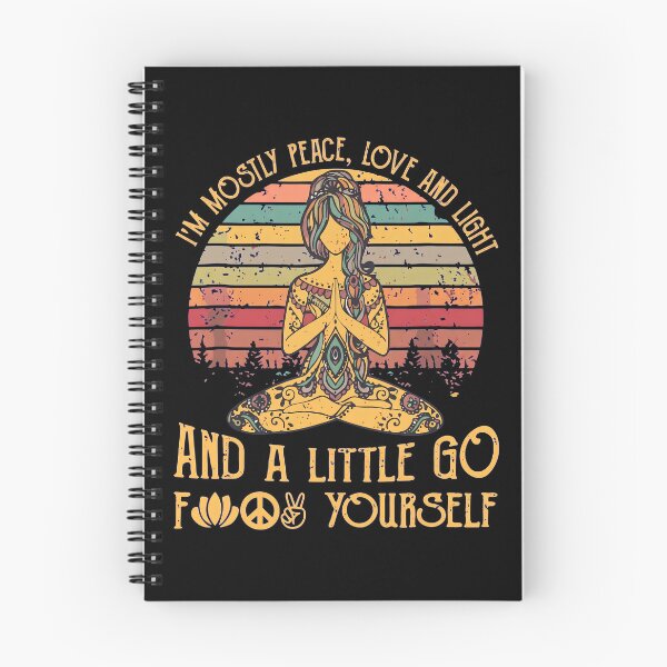 Item preview, Mostly Peace Love Light And Go F Yourself  designed and sold by Vanheline.