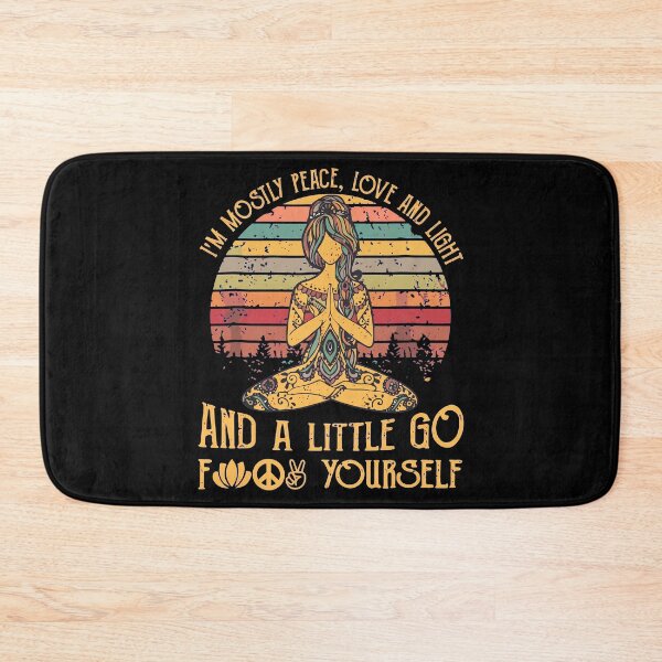 Item preview, Mostly Peace Love Light And Go F Yourself  designed and sold by Vanheline.