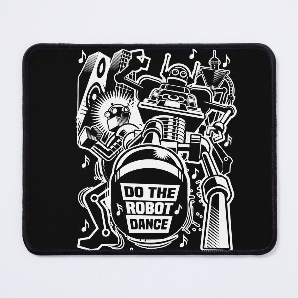Item preview, Do The Robot Dance - Illustration of Dancing Robots 2.0 designed and sold by Vector-Artist.