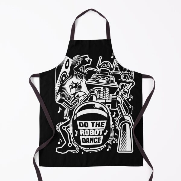 Item preview, Do The Robot Dance - Illustration of Dancing Robots 2.0 designed and sold by Vector-Artist.