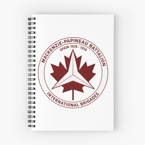 Item preview, Mackenzie Papineau Battalion International Brigades Antifascist Emblem Print designed and sold by PinUpPizzazz.
