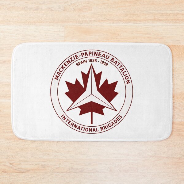 Item preview, Mackenzie Papineau Battalion International Brigades Antifascist Emblem Print designed and sold by PinUpPizzazz.