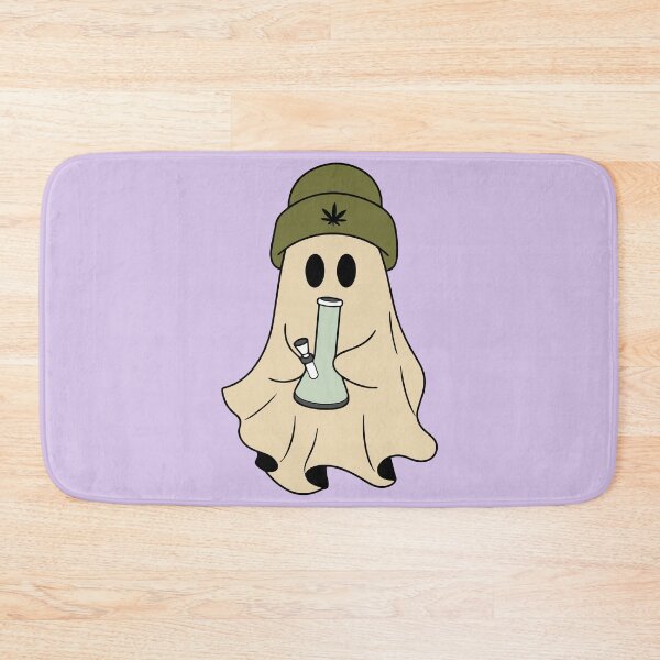 Item preview, Too High to Haunt - Ghost with a Bong Stoner Halloween designed and sold by Cannaxes Studio.
