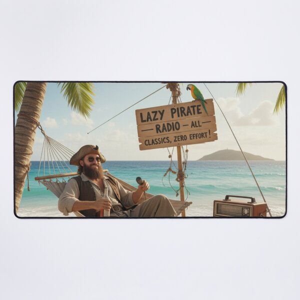 Item preview, Funny Lazy Pirate designed and sold by Byreign.