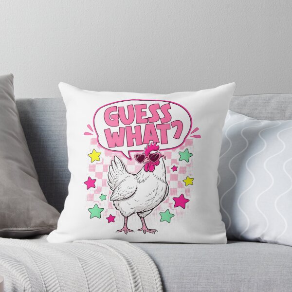 Item preview, Guess What Chicken Butt Funny Meme designed and sold by haris-rana-wren.
