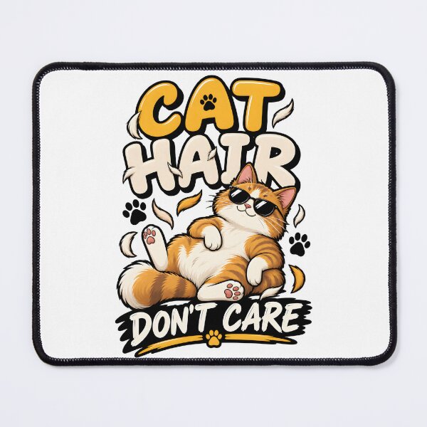 Item preview, Cat Hair Don't Care designed and sold by Ahsacom.
